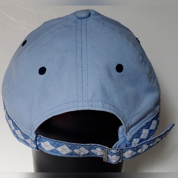 Nike Heritage86 UNC Carolina Tar Heels Argyle Design Baseball Hat Cap - EUC - Picture 4 of 11